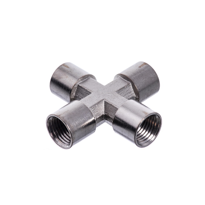Крестовое соединение с внутренней резьбой 1/4” S1283-2